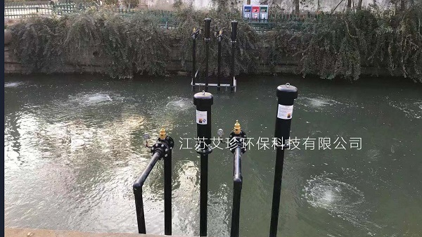 艾珍沉水風機在河道治理中