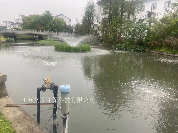 江蘇艾珍河道治理潛水風機使用方法