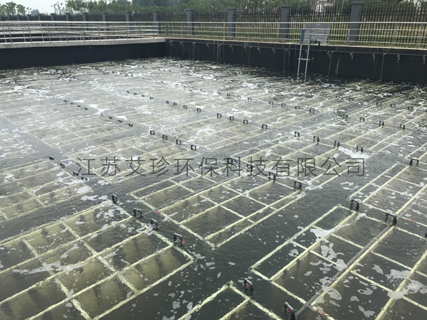 沉水風機在污水處理廠的MBR膜曝氣案例-江蘇艾珍環保