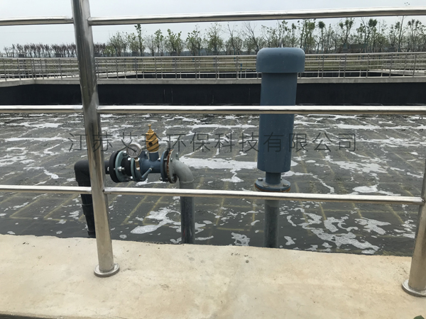 沉水風機在污水處理廠的一體化MBR膜曝氣