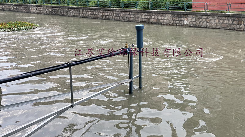 河道治理增氧曝氣系統定期維護要求艾珍環保沉水式鼓風機