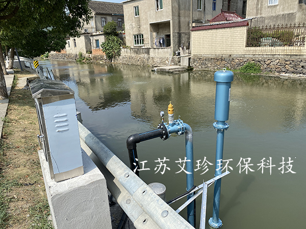 農(nóng)村污水治理河道曝氣沉水式風(fēng)機(jī)江蘇艾珍環(huán)保