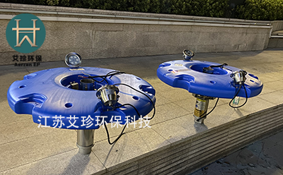 噴泉曝氣機工作原理
